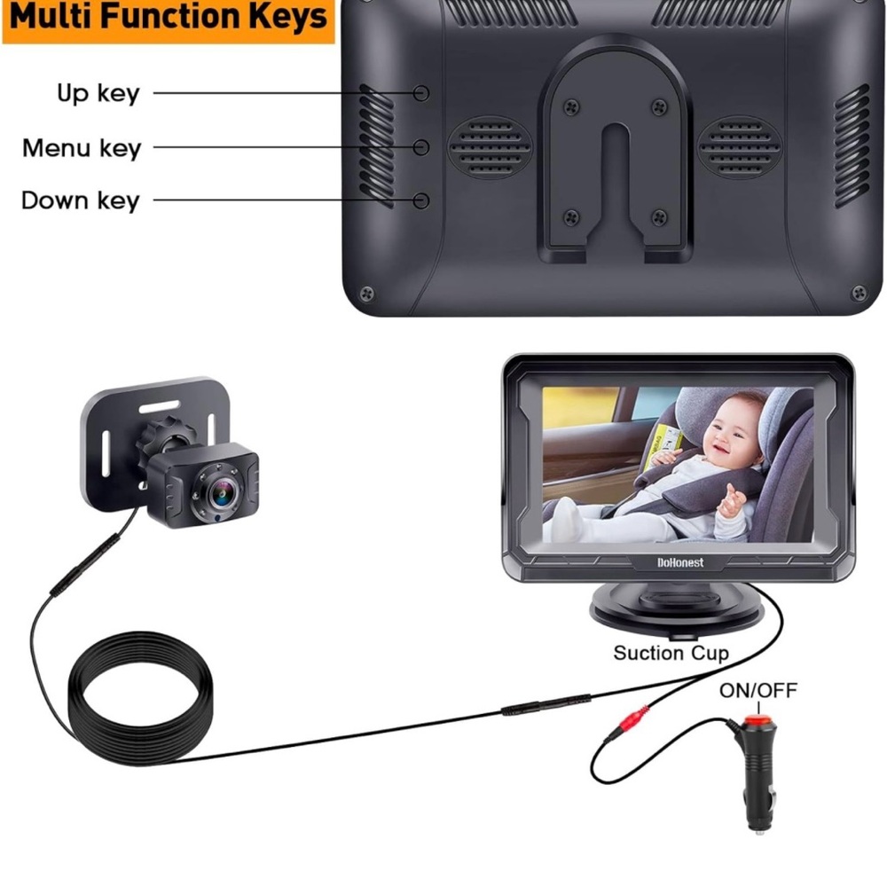 DoHonest Baby Car Camera - Picture 4 of 8